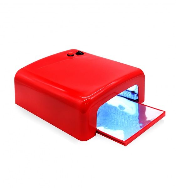 Luxury Nails, Лампа UV для сушки ногтей 36 Вт, красная