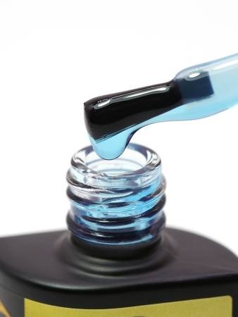 Цветная жесткая база Holy Rose Beauty для моделирования HARD Color Base №05 светло-голубая 10 мл