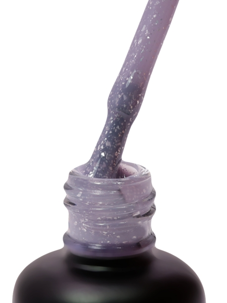 Каучуковая база Dona Jerdona для ногтей Potal Base №5 серобуромалиновый 10 мл