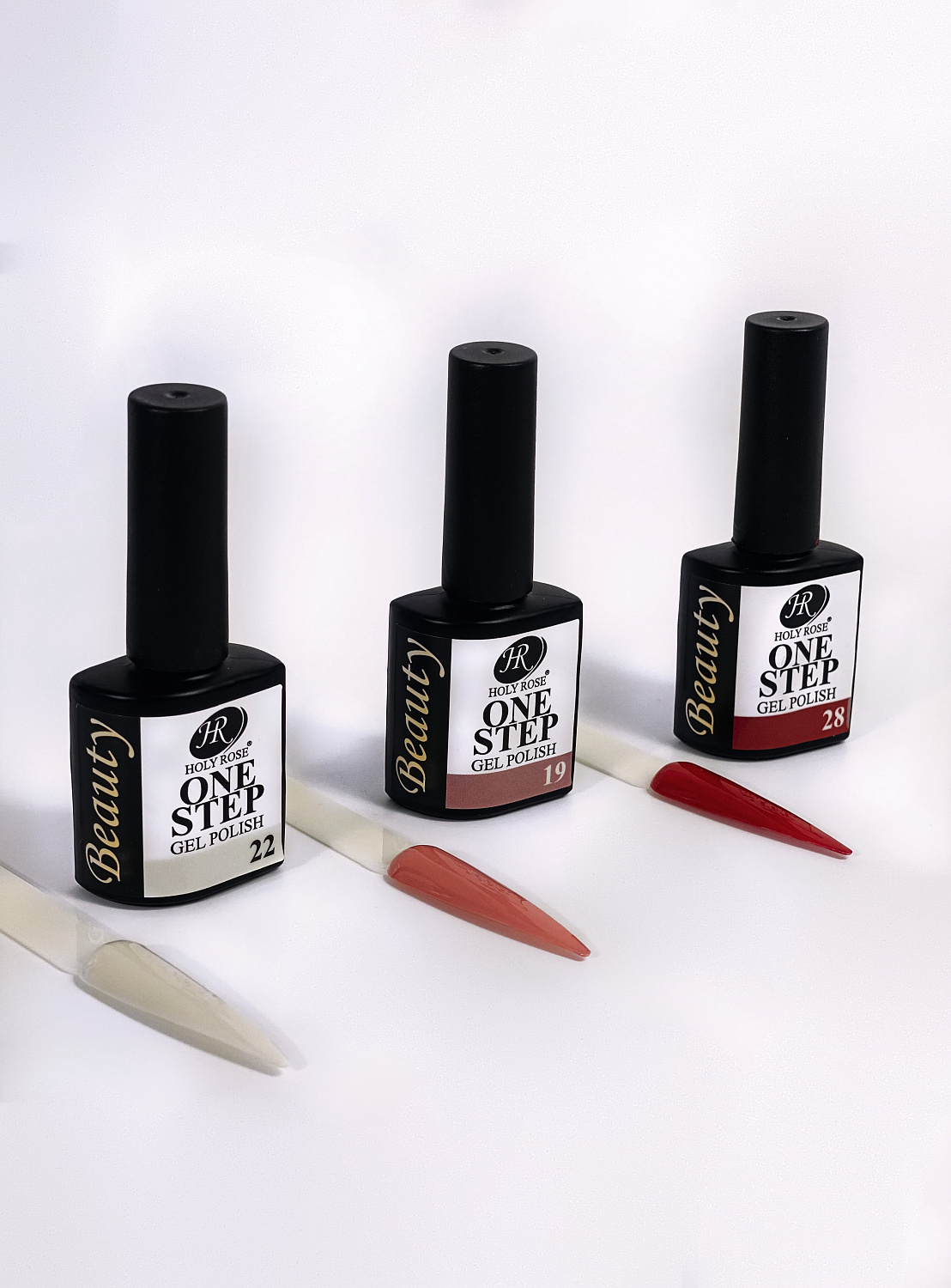 Однофазный гель-лак Holy Rose Beauty для ногтей One-Step №01