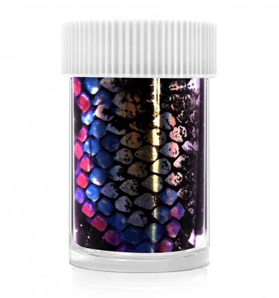 Фольга для дизайна ногтей Dona Jerdona Голография №21, тёмный оттенок, 90 см Фольга для дизайна ногтей Dona Jerdona Голография №21, тёмный оттенок, 90 см