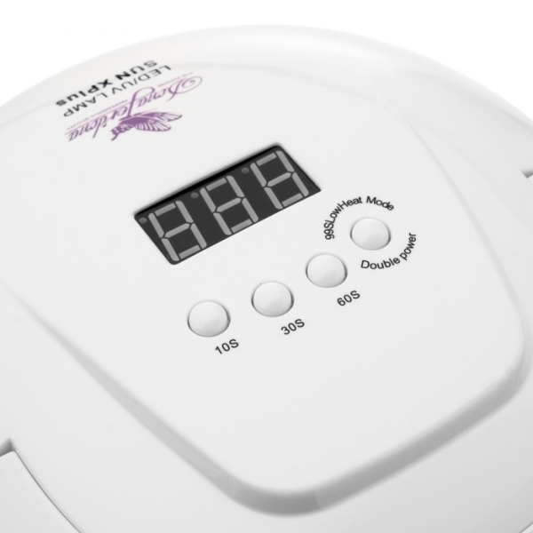 Dona Jerdona Профессиональная гибридная лампа Sun X Plus 2-в-1 UV/LED для маникюра 80 Вт Dona Jerdona Профессиональная гибридная лампа Sun X Plus 2-в-1 UV/LED для маникюра 80 Вт