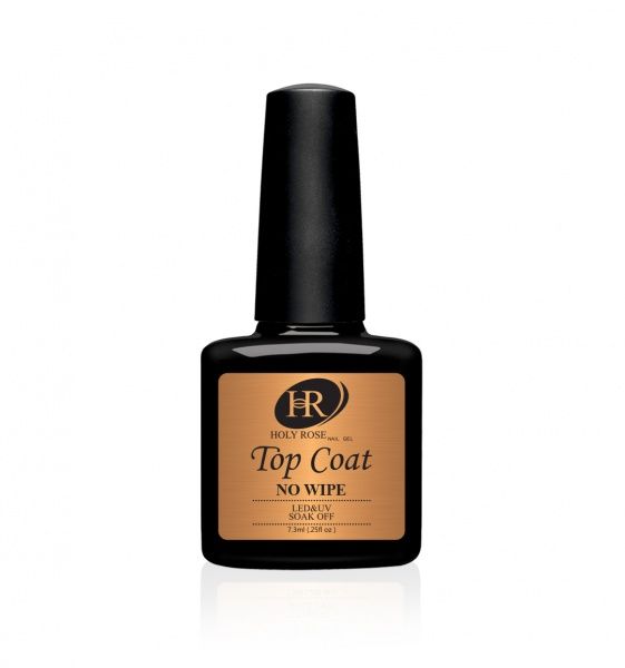 Holy Rose, Топ без липкого слоя "Top Coat No Wipe" №903, 7.3 мл Holy Rose, Топ без липкого слоя "Top Coat No Wipe" №903, 7.3 мл