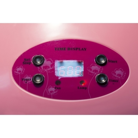 Лампа Dona Jerdona UV 36W с вентилятором розовая Лампа Dona Jerdona UV 36W с вентилятором розовая