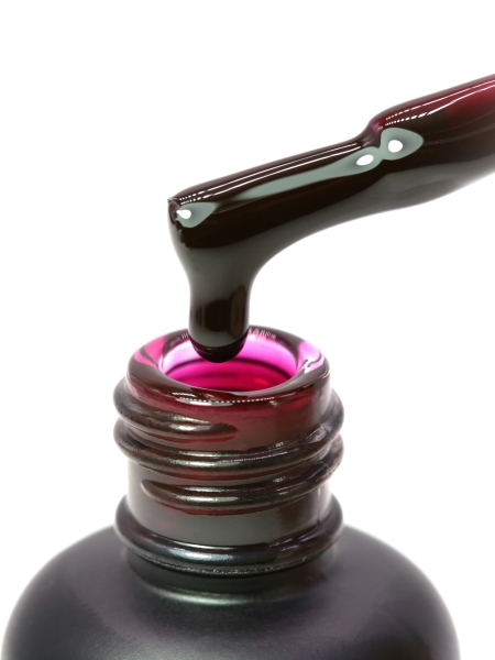 Витражный гель-лак Dona Jerdona №08 "Бордовый" 10 мл