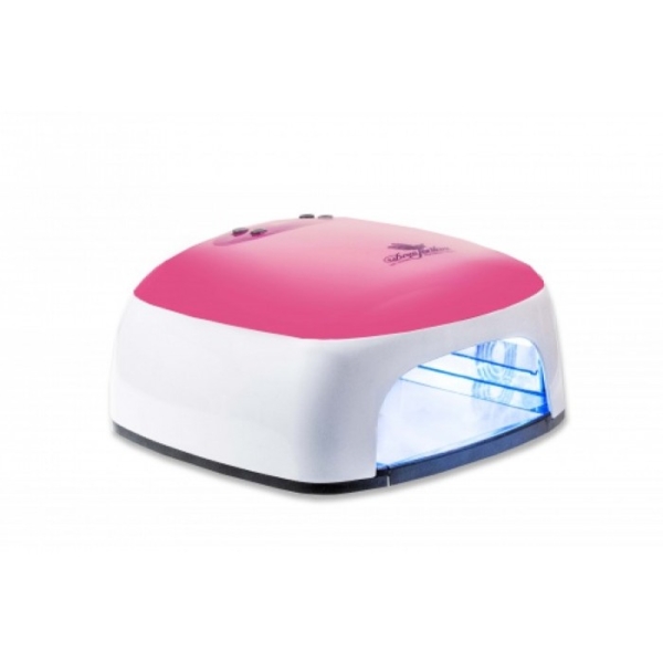 Лампа Dona Jerdona UV 36W с вентилятором розовая