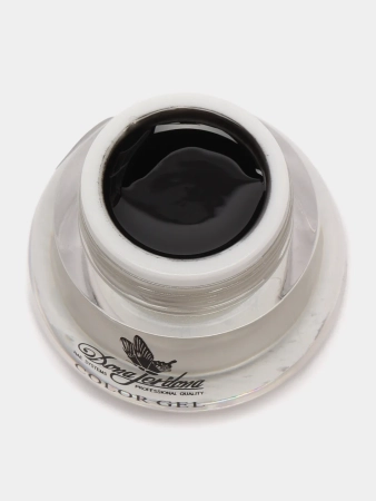 Гель-краска Паутинка Dona Jerdona для дизайна ногтей, черная, 10 гр Гель-краска Паутинка Dona Jerdona для дизайна ногтей, черная, 10 гр