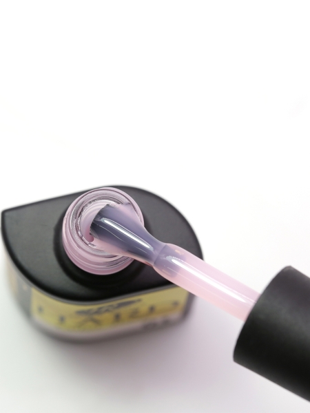 Цветная жесткая база Holy Rose Beauty для моделирования HARD Color Base №01 бледно-розовая 10 мл