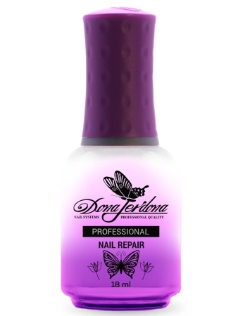 Матовая выравнивающая основа Dona Jerdona под лак для ногтей Nail repair 18 мл