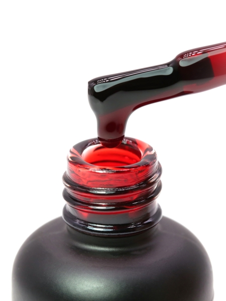 Витражный гель-лак Dona Jerdona №75 "Красный" 10 мл