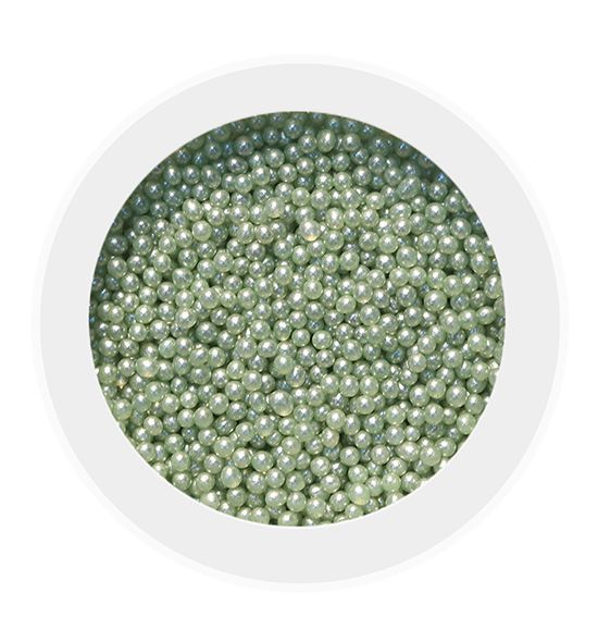 Бульонки для дизайна ногтей Dona Jerdona бело-зеленые 10 г Бульонки для дизайна ногтей Dona Jerdona бело-зеленые 10 г