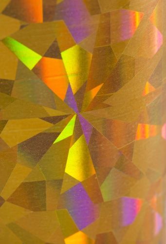 Фольга для дизайна ногтей Dona Jerdona "Голография" №48, золотая, калейдоскоп, крупный, 1.5 м Фольга для дизайна ногтей Dona Jerdona "Голография" №48, золотая, калейдоскоп, крупный, 1.5 м